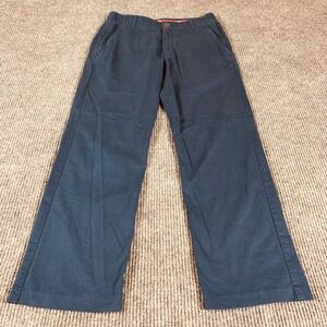 Under Armour Pants Mens 32x32 Blue Straight Leg Cotton Blend Flat Front Golf